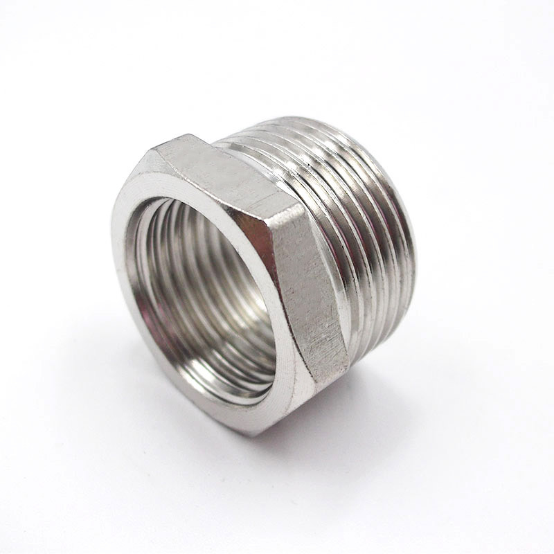 304-stainless-steel-electrical-rigid-steel-pipe-reducer-coupling-male